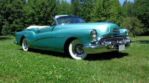 1953 Buick Skylark convertible showcase
