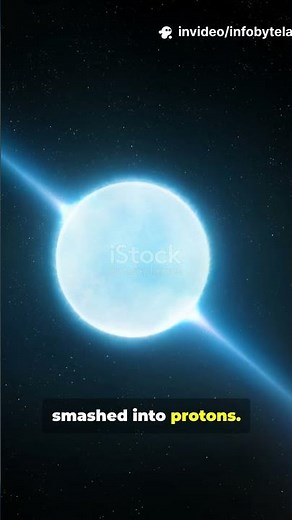 A Teaspoon From Space That Weighs a Billion Tons | Neutron Star Explained #infobytelab #facts #space