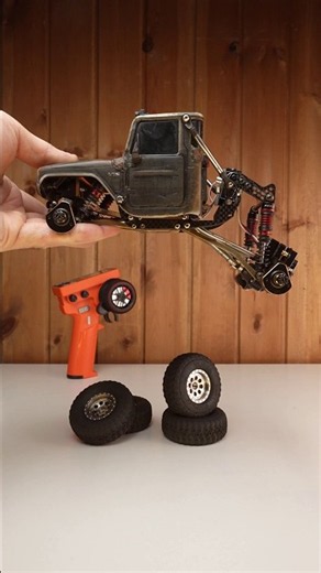 Fully loaded 1/18 TRX4M-based custom build🔥#shorts