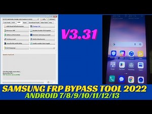 Samfw frp tool 3.31 | Erase FRP (Samsung) | New Method | (ADB/TEST/MTP MODE) | Erase FRP New OS