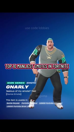 this is as manly as it gets, haters will disagree 💅🏼 #fortnite #trending #fyp #fortniteitemshop #fortniteemote