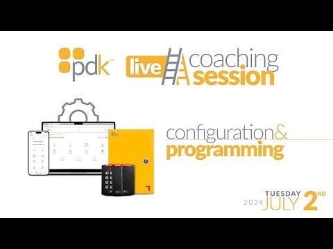 PDK Access Control Coaching: Adding Doors to Configuration & Appropriately Programming