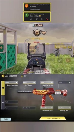 Best Lapa Red Dot Build - Season 6 COD Mobile 2025