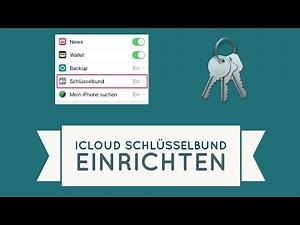 iCloud Schlüsselbund einrichten