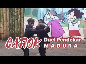 Laki Laki vs Perempuan || Pencak Silat Madura Paling Menegangkan