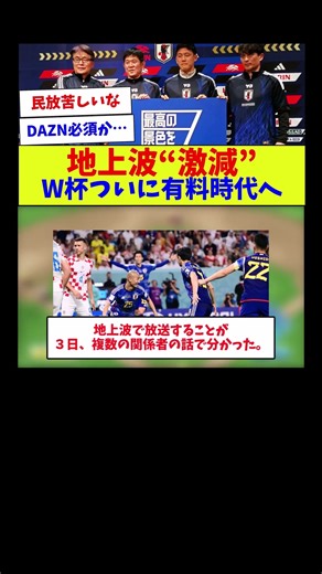 [Sports are almost entirely streaming online!!] Terrestrial TV coverage has drastically decreased...