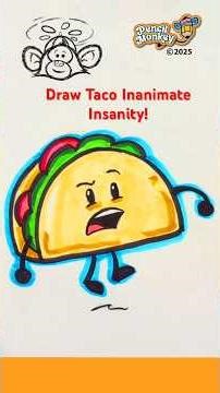 How to Draw Taco from Inanimate Insanity! #taco #inanimateinsanity #anime #draw #sketch #OSC #simple