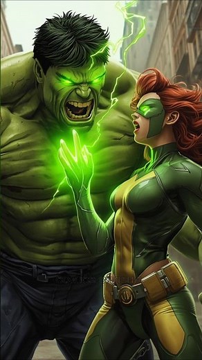 What If Rogue Absorbed Hulk’s Power? #marvel #hulk