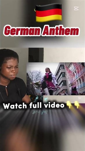 First time Reaction-Germany 🇩🇪National Anthem | Deutschlandlied #germany #lorenreacts #reaction