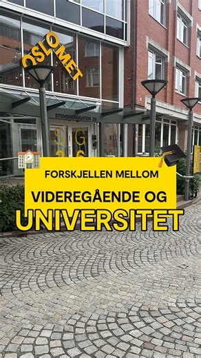 Forskjellen mellom videregående og universitet