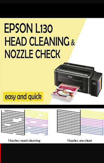 How to Cleaning Epson L130 Head & Nozzle For Better Print | Bangla Tutorial | Nuri Tech Bangla2
