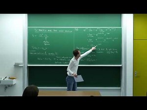 Advanced quantum theory, Lecture 14