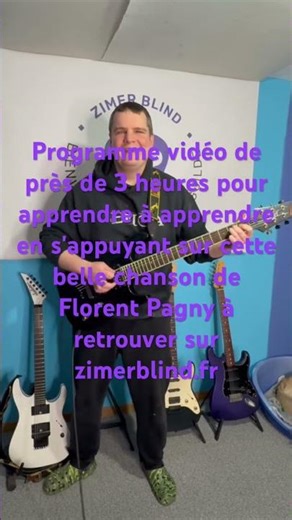 Apprendre à apprendre avec une belle chanson française🎸🎶