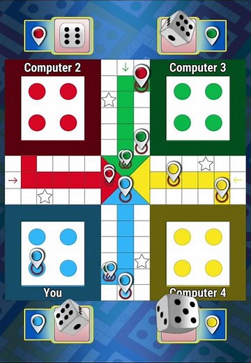 Ludo Multiplayer Rush Gameplay | Epic Dice Moments | Neil Gamer #ludo #ludoking #games