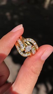 Get this beautiful diamond engagement and wedding ring set at its LOWEST PRICE EVER as part of our MEGA STOCK CLEARANCE SALE. 🛍 Only 1 stock available! 💎 | Sep Vergara Fine Jewelry