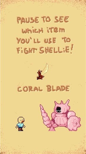 Which one did you get?? 👀Pause to see which item you'll use to fight shellie! 💥🐚