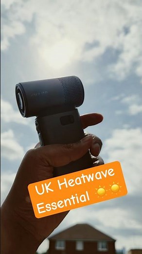 UK Heatwave Essential - JisuLife Ultra 2 Portable Fan