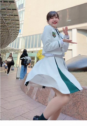 金沢駅での風のイタズラ体験