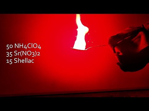 Red Fire: Strontium in Pyrotechnics