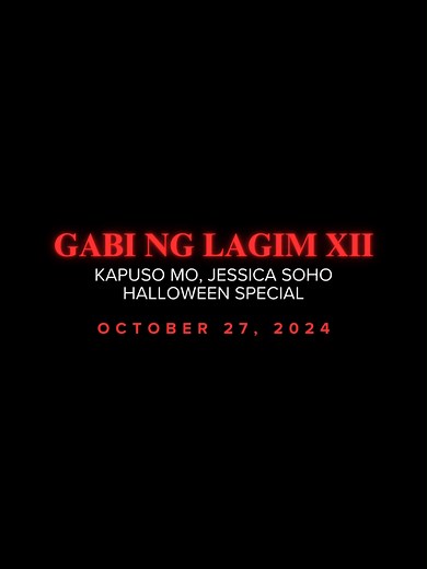 Warm Up for KMJS Gabi ng Lagim XII!