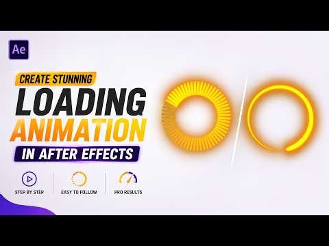 Create Stunning Loading Animation in After Effects | Easy Motion Graphics Tutorial (2026)
