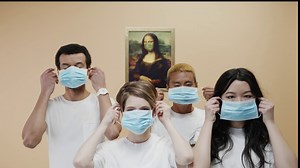 100 Pack Medical Disposable Face Masks for Protection, 3 Layers Safety Face Masks For Adults Daily Use