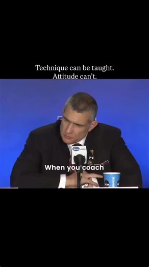 Motivation | Mindset | Relationships on Instagram: "The coach’s message is simple: attitude comes before technique. Skills can be taught—but belief, resilience, and commitment are choices you make. In sports, business, or financial growth, mindset is the foundation. Without it, technique goes nowhere. Research even shows that engagement and soft skills drive real progress. Most ventures don’t fail because the idea is bad—they fail when conviction fades. Lock in the belief first. The process will