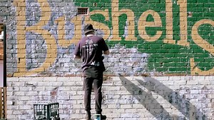 Celebrating Rosella’s 125 Years, we’ve been working on restoring an old Rosella mural in Perth. Rosella began in 1895, making Sauce, Jam & Pickles in Victoria. Since then, the Rosella brand has become a household name, many having memories of enjoying the products as children, riding pass the Richmond factory on the train and seeing signs like these. Today, Rosella continue to make products for Australian families, and it is important that we preserve the history of this brand for generations to