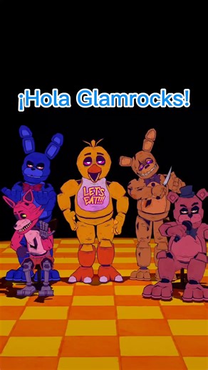 Intros para FNAF: ¡Conoce a Glamrock y la familia animatrónica!