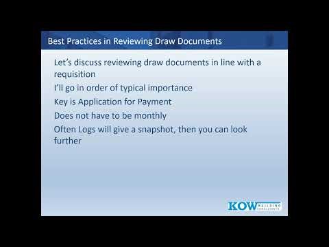 Best Practices in Reviewing Draw Documents