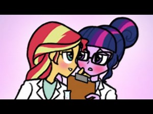 MLP Equestria Girls Comic Dub: Sunset & Twilight's Science of Love (Wubcake)