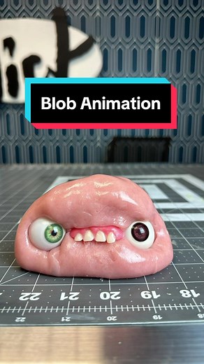 Stop Motion Blob Animation #nickpainting #blob #animation #stopmotion