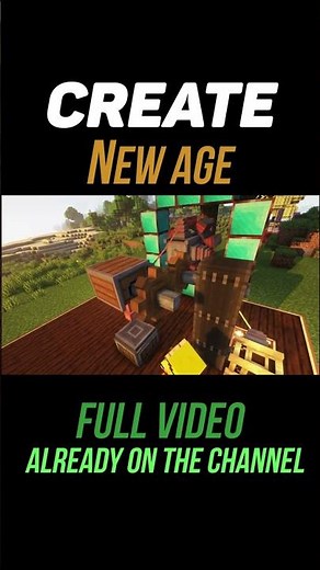 Energy chargers. Create New Age tutorial / guide (minecraft java edition)