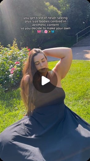 Emily Jones on Instagram: "And that’s on plus-size main character representation ✨ Dress is by @mannerslondon 😍 (gifted) #plussize #bodypositive #selflovejourney"