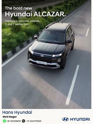 Hyundai Alcazar: The Ultimate Space & Comfort Experience | 7-Seater Luxury SUV