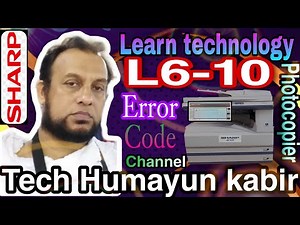 How to troubleshoot error code L6-10 content Sharp AR-5625 AR-5631 AR M256 AR-M257 #Sharp #subscribe