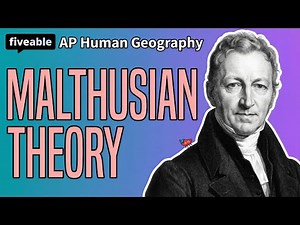 AP Human Geography - Unit 2: Malthusian Theory & DTM