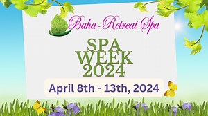 29 reactions · 3 comments | Your Favorite Spa Services are NOW Available, Starting from $55 (VAT Exclusive) !!!‍♀️‍♂️ Our Retail Products are also Availabe at Special Prices.  Online Bookings are Open at https://baharetreat.com/product/spa-week-april8-13/ Purchase Your Spa Week Gift Certificates Online NOW at https://baharetreat.com/product/purchase-gift-certificates/ | Baha-Retreat Anti-Aging Spa | Facebook