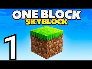 Minecraft ONE BLOCK Sky Survival – Episode 1