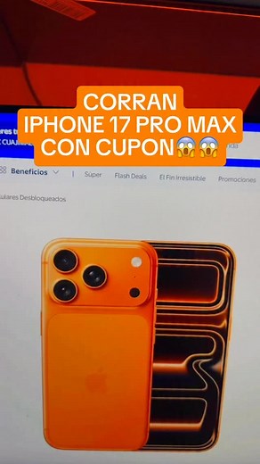 Iphone 17 pro max con cupon en walmart #iphone17promax #iphone | Ofertones México 2.0
