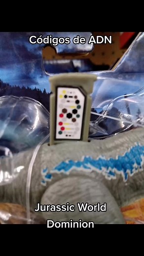 Códigos de ADN para Dinosaurios en Jurassic World