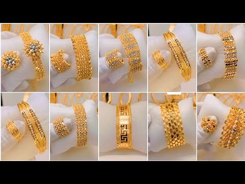 40+ Latest 22k Gold Bracelet Designs 2024 | Royal Bracelet Designs | Lightweight Bracelet Designs