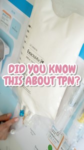 126K views · 47 reactions | did you know this about TPN??? TPN bags are covered for a reason — some of the vitamins inside break down when exposed to light. The cover protects the solution so the patient actually gets the full nutrients they need credit: bethschronicdiaries | Yournursingeducator | Facebook