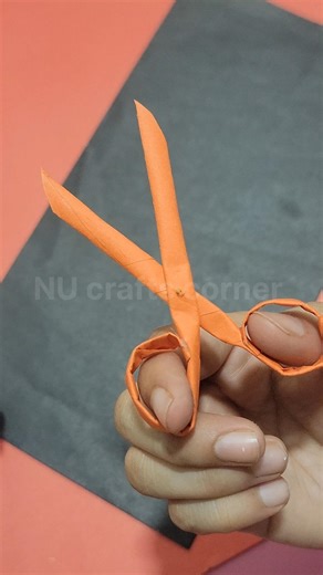 Mini Scissors DIY ✂️ | Easy Paper Trick#shorts#viral#craft idea