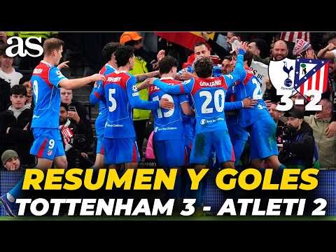 ATLETICO MADRID TAKES TO THE QUARTER-FINALS! Highlights and goals: TOTTENHAM 3 - ATLÉTICO DE MADR...