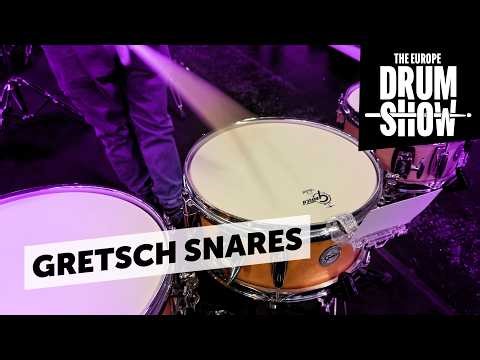 Gretsch snares @ The Europe Drum Show 2026 | Overview & Sound Demo