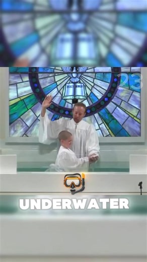 Little Boy’s Baptism Goes Hilariously Wrong | I Believe