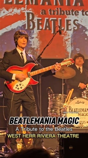 Beatlemania Magic - A Tribute Band to the Beatles 🎸 Last night at the West Herr Riviera Theatre in North Tonawanda, New York. Great Show!!! ✌️ #thebeatles #beatlestribute #beatlestributeband #beatlesforever #beatlemaniamagic #beatlemania #musiclover #music #theatre #rivieratheatrenorthtonawanda #northtonawandany | WNY Photos