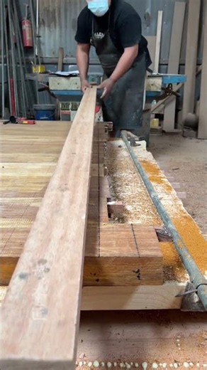 Merbau Antique Gate | Inside the Factory Production Process #ubdiy #woodworking #viralvideo