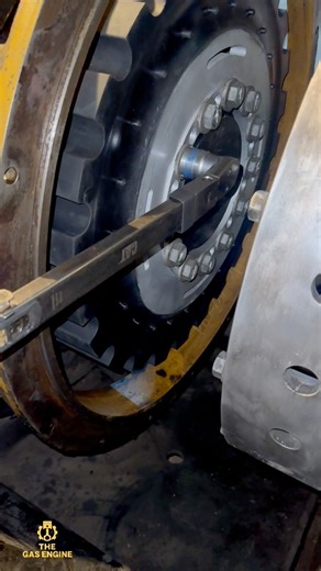 Precision Torque Application on Rubber Coupling — Ensuring Vibration-Free Power Transmission. #fblifestyle #caterpillar #G3512H #thegasengine #RubberCoupling #work #dedication | The Gas Engine